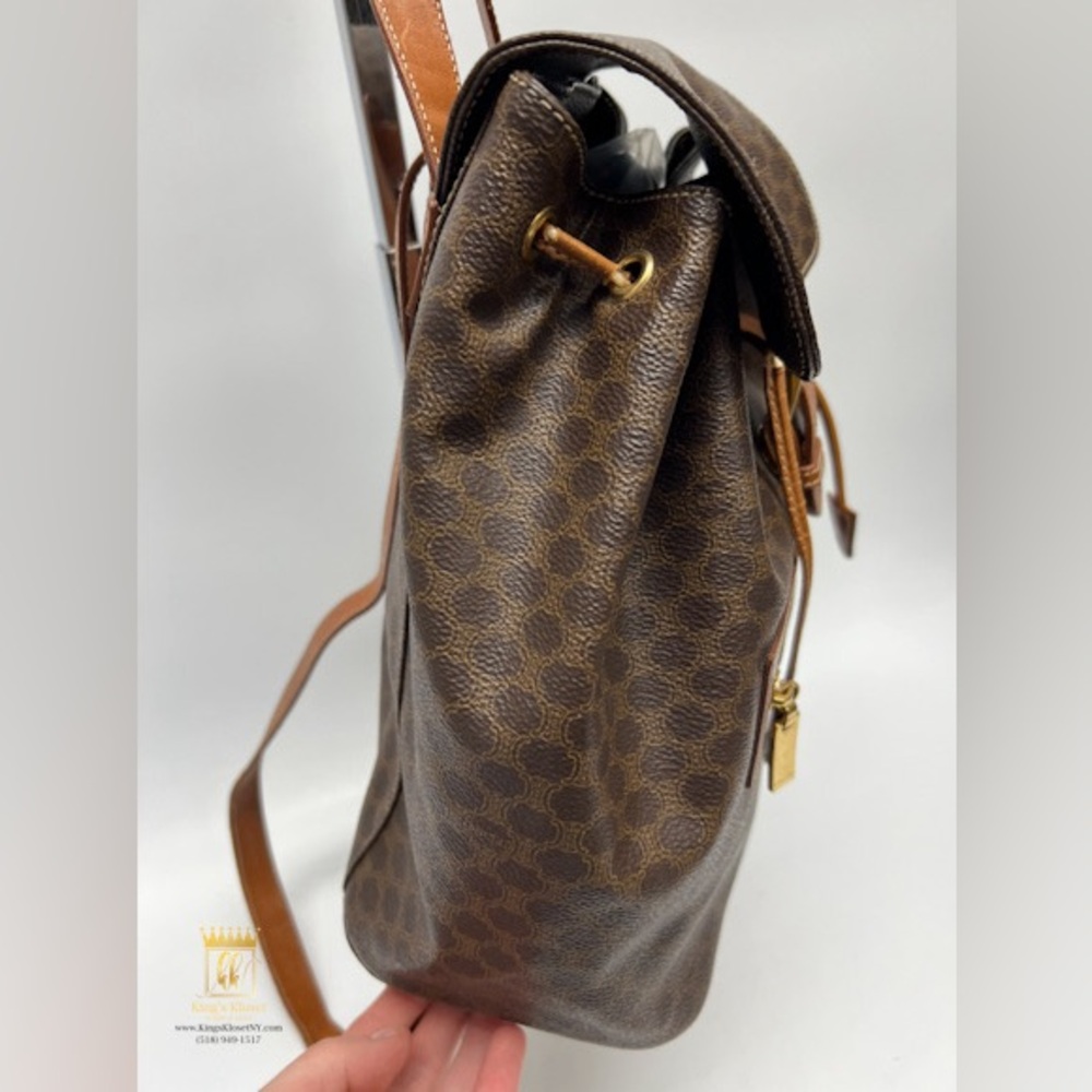 Celine leather backpack - Picture 4 of 16